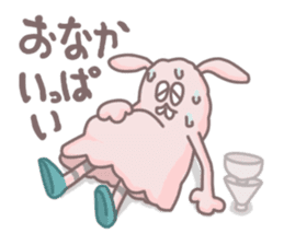 annoying rabbit -Mosagi- sticker #1674566