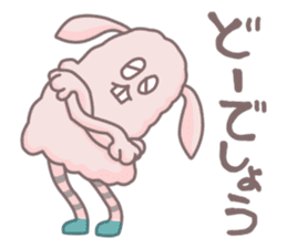 annoying rabbit -Mosagi- sticker #1674575