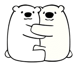 Polar Bear and Polar Bear sticker #1674652