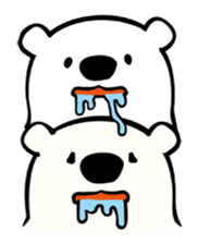 Polar Bear and Polar Bear sticker #1674656