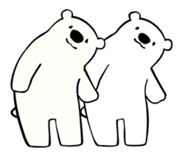 Polar Bear and Polar Bear sticker #1674658