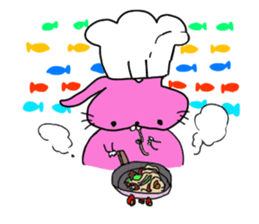 Loose rabbit from the doodle sticker #1674750