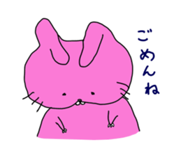 Loose rabbit from the doodle sticker #1674756