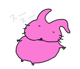 Loose rabbit from the doodle sticker #1674758