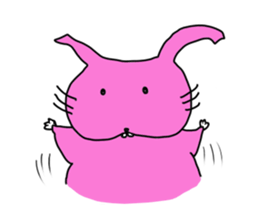 Loose rabbit from the doodle sticker #1674784