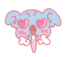 Unique koala(feelings) sticker #1674866