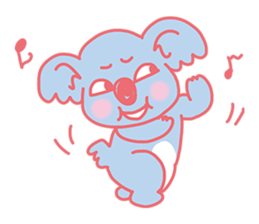 Unique koala(feelings) sticker #1674868