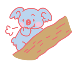 Unique koala(feelings) sticker #1674869