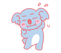 Unique koala(feelings) sticker #1674870
