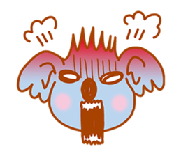 Unique koala(feelings) sticker #1674876