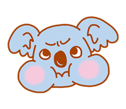 Unique koala(feelings) sticker #1674878