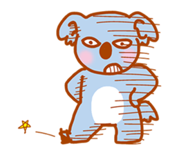 Unique koala(feelings) sticker #1674880