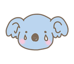 Unique koala(feelings) sticker #1674885