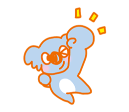 Unique koala(feelings) sticker #1674895