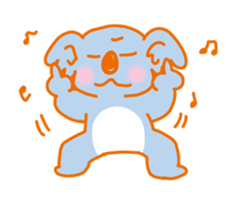 Unique koala(feelings) sticker #1674896