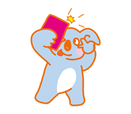 Unique koala(feelings) sticker #1674897