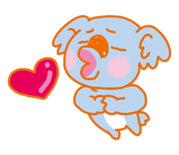 Unique koala(feelings) sticker #1674898