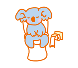 Unique koala(feelings) sticker #1674903