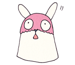 The Masked Rabbits Series sticker #1675068