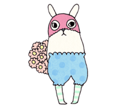 The Masked Rabbits Series sticker #1675071
