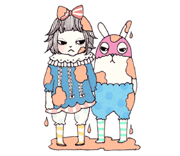 The Masked Rabbits Series sticker #1675082