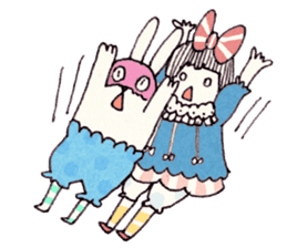 The Masked Rabbits Series sticker #1675083