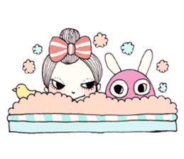 The Masked Rabbits Series sticker #1675084