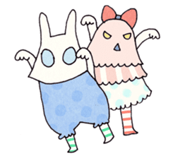 The Masked Rabbits Series sticker #1675088