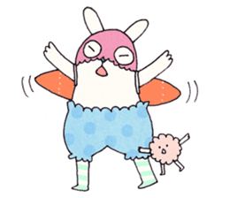 The Masked Rabbits Series sticker #1675098