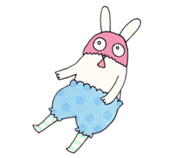 The Masked Rabbits Series sticker #1675101