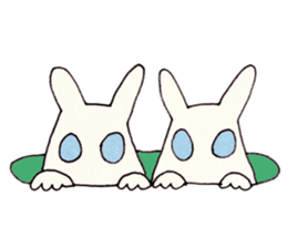 The Masked Rabbits Series sticker #1675104