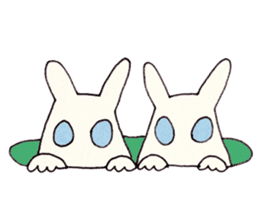 The Masked Rabbits Series sticker #1675104