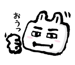 Uh... rabbit. sticker #1675147