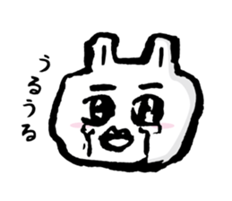 Uh... rabbit. sticker #1675148