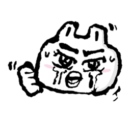 Uh... rabbit. sticker #1675155