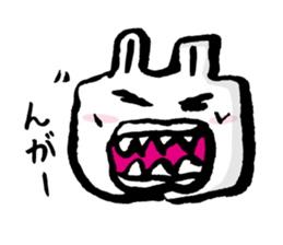 Uh... rabbit. sticker #1675156