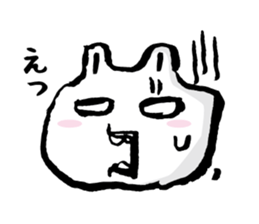 Uh... rabbit. sticker #1675157