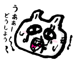 Uh... rabbit. sticker #1675159