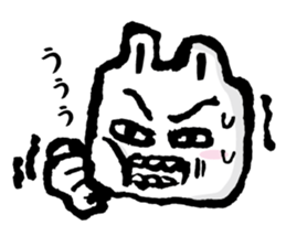 Uh... rabbit. sticker #1675171