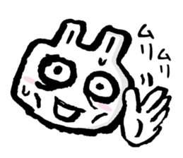 Uh... rabbit. sticker #1675173