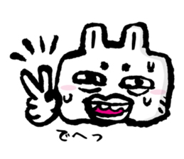 Uh... rabbit. sticker #1675183