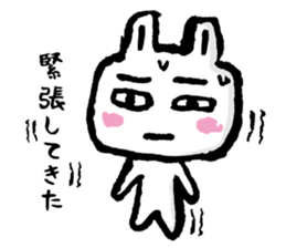 Uh... rabbit. sticker #1675184