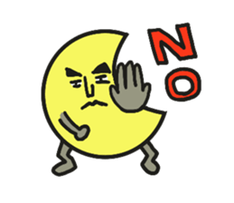 yuru yuru moon sticker #1675331