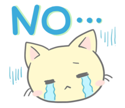 Happy cat sticker sticker #1675524