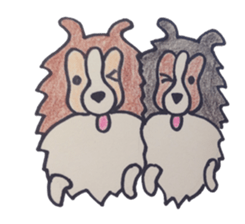Sheltie days sticker #1675779