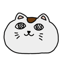 Steamed bread Cat sticker #1676305