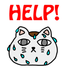 Steamed bread Cat sticker #1676312