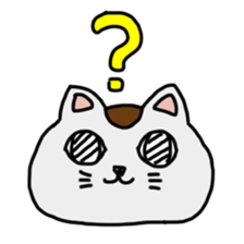 Steamed bread Cat sticker #1676318