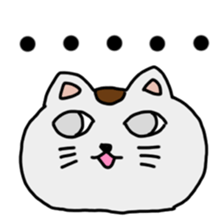 Steamed bread Cat sticker #1676319