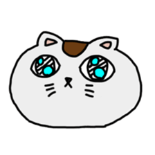 Steamed bread Cat sticker #1676334